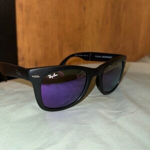 Ray-Ban Matte Black Wayfarer Sunglasses